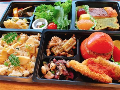 2段弁当（お茶付き）